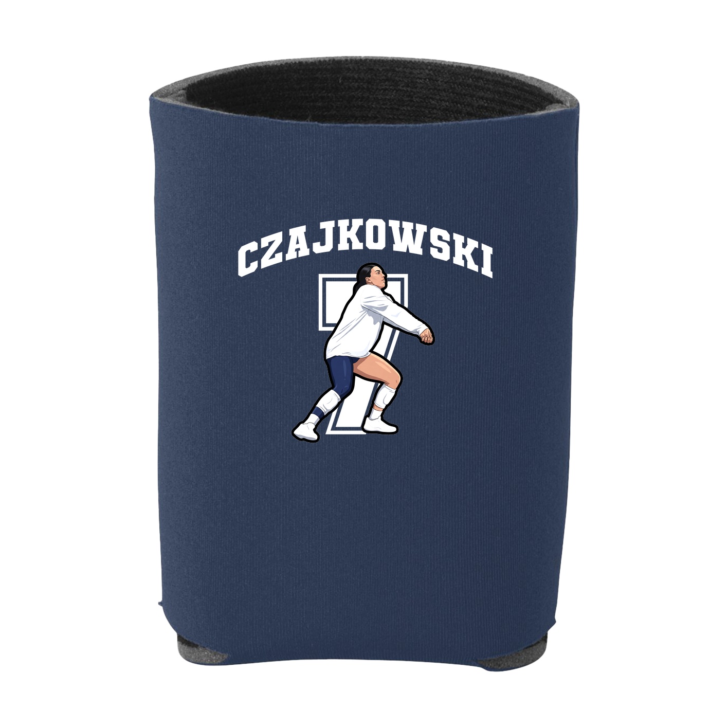 Can Holder — Number in Navy