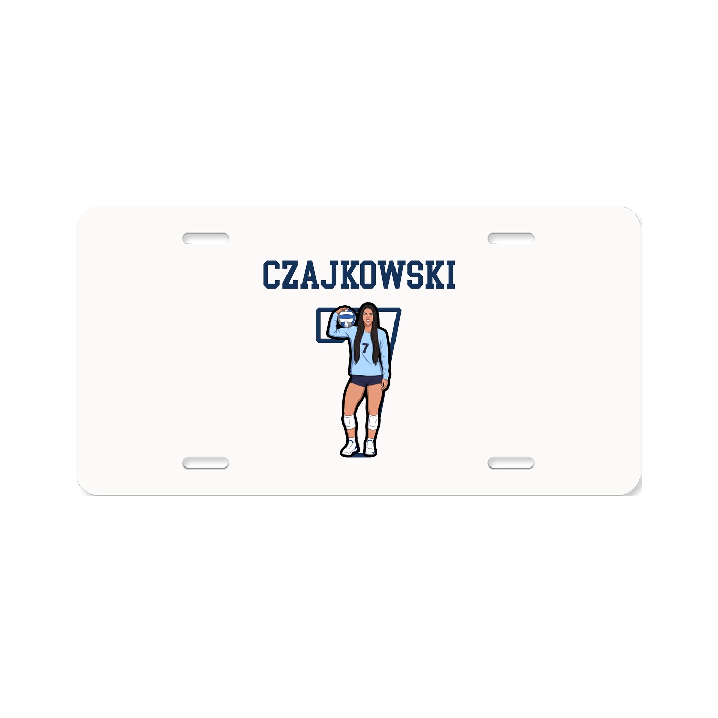 License Plate — Shirsey in Classic