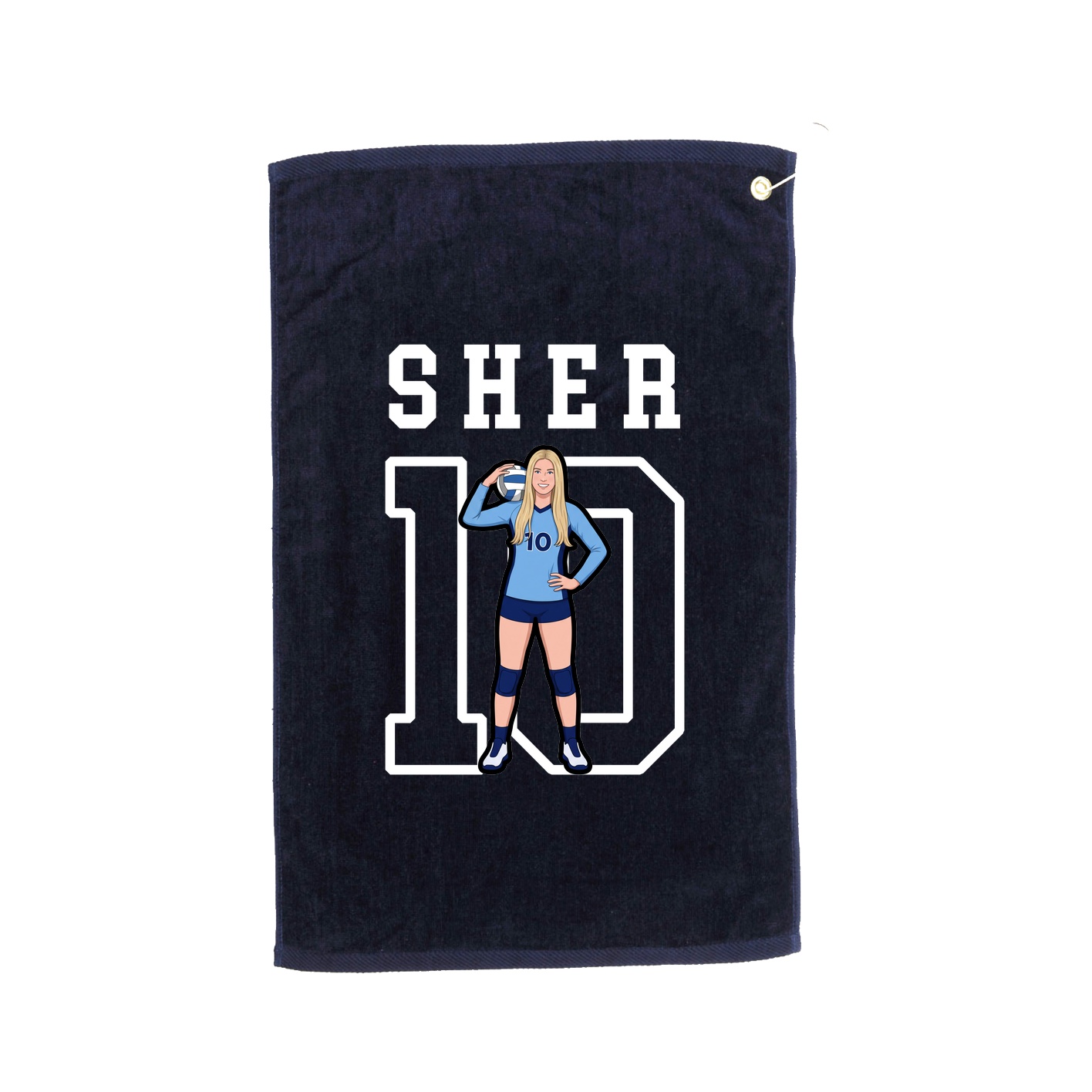 Golf Towel — Shirsey in Navy