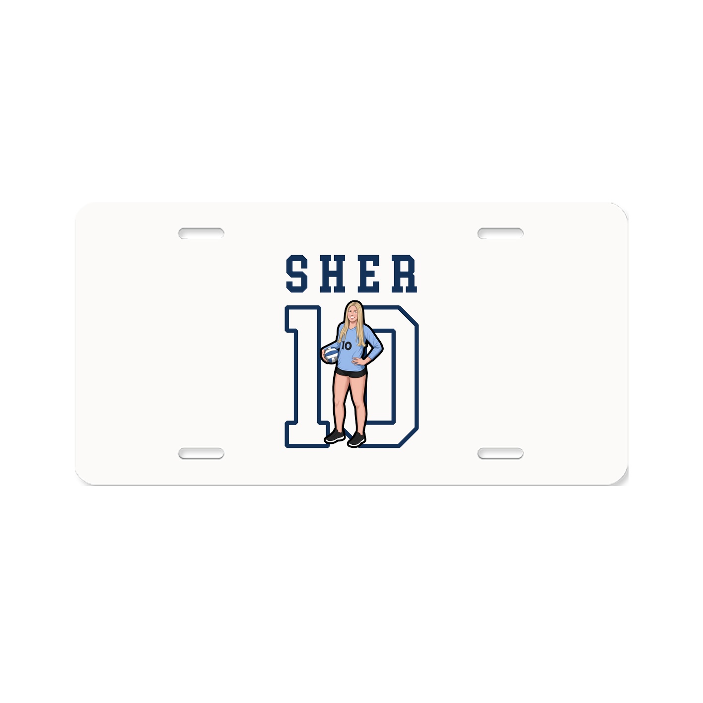 License Plate — Shirsey in Classic