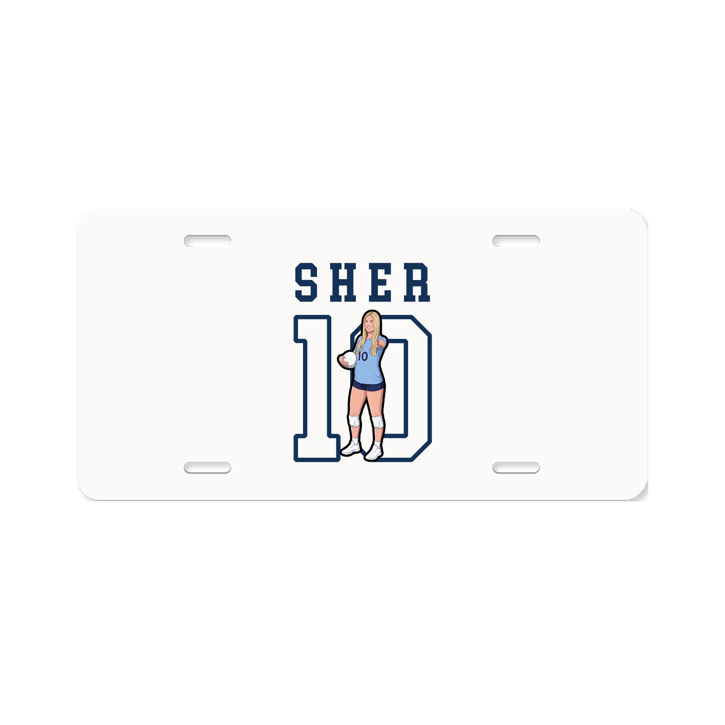 License Plate — Shirsey in Classic
