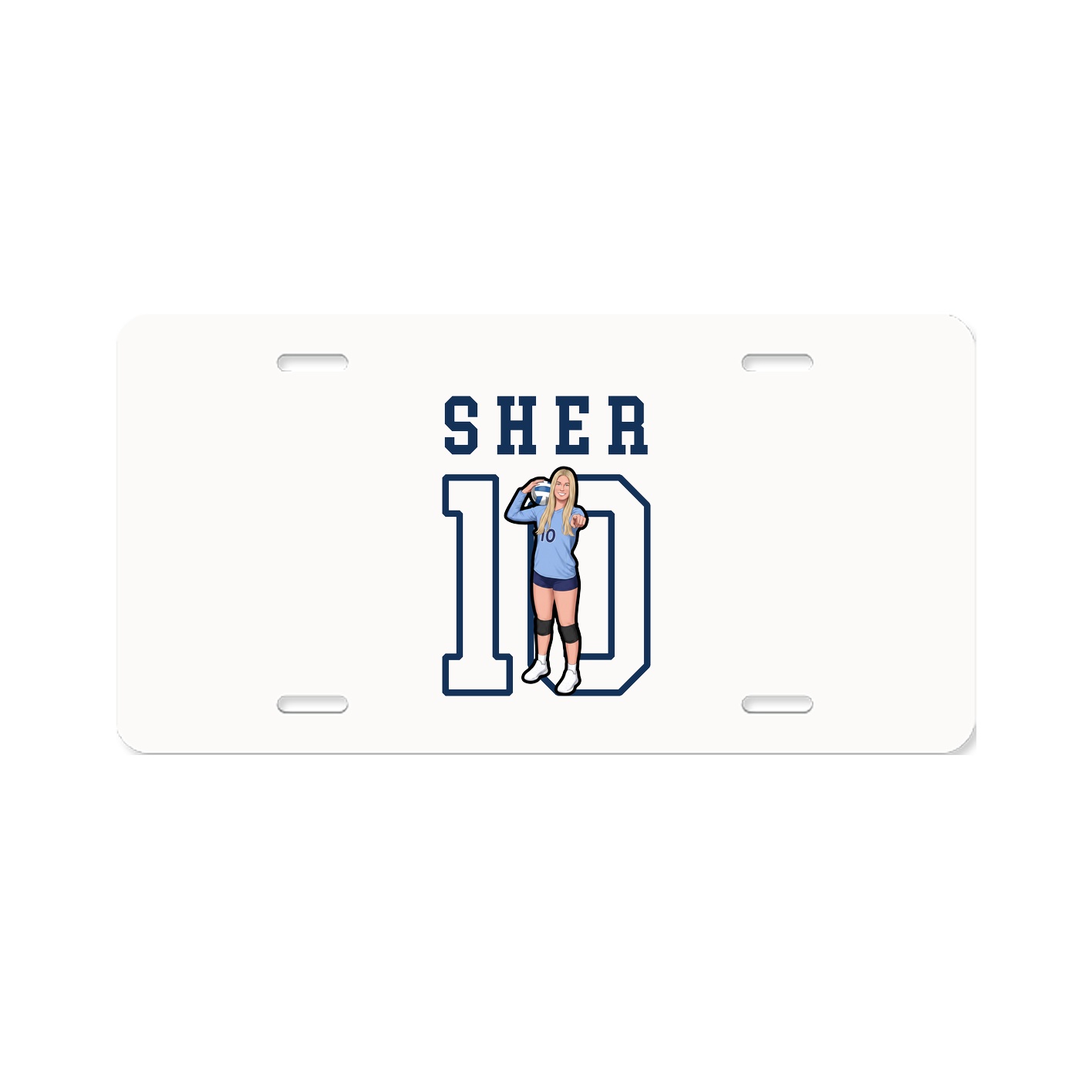 License Plate — Shirsey in Classic