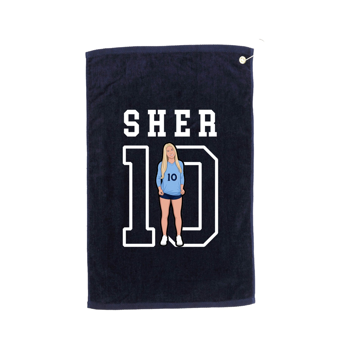 Golf Towel — Shirsey in Navy