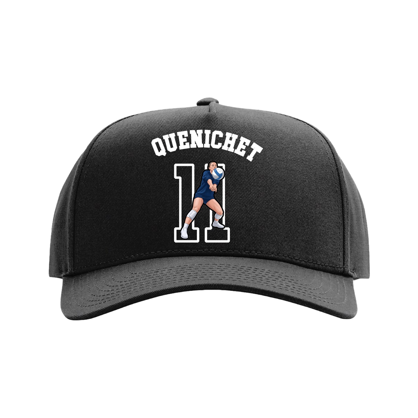 Full Fabric Five-Panel Champ Cap