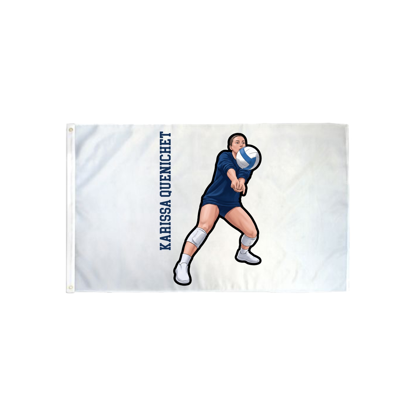 3x5 Flag — Name Vertical in Classic