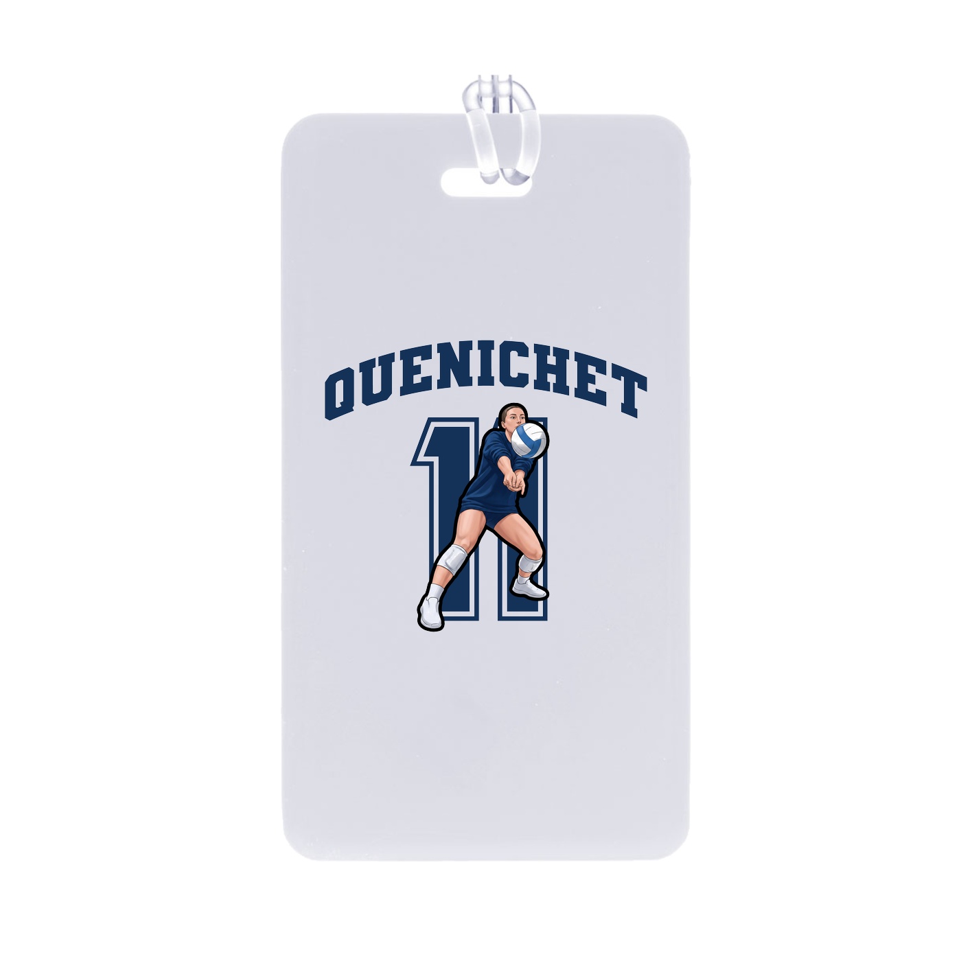 Bag Tag — Number in Classic