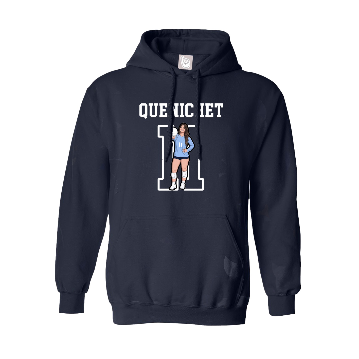 Youth Hoodie — Shirsey in Navy