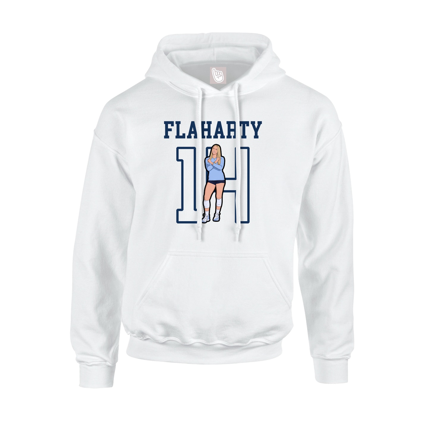 Youth Hoodie — Shirsey in White