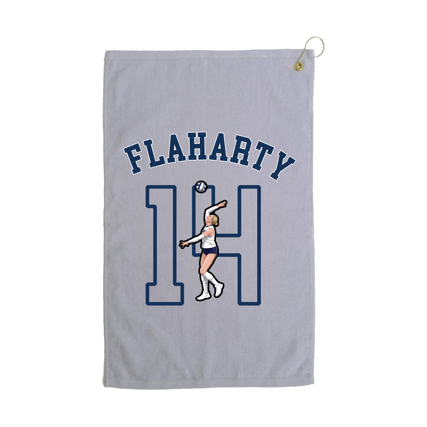 Golf Towel — Shirsey Arch in Grey
