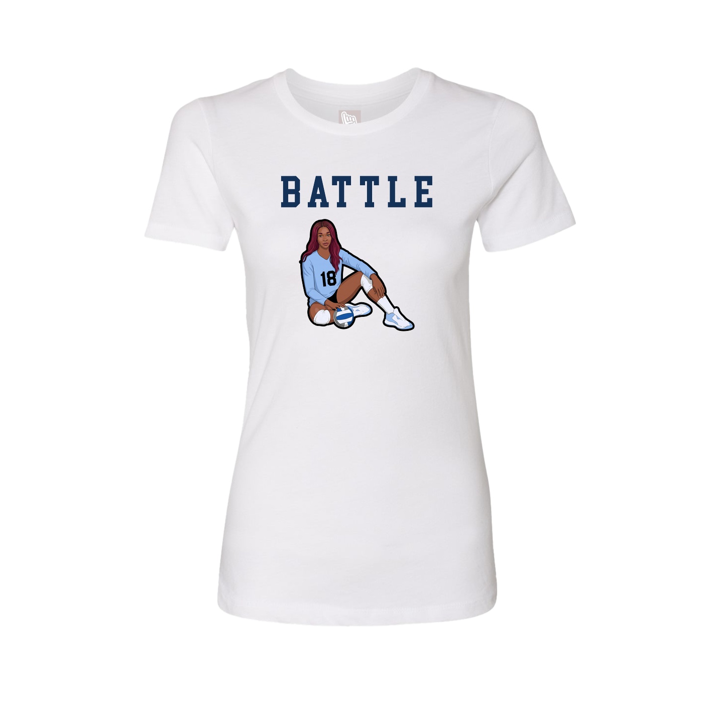 Fitted Women's Tee — Shirsey in White