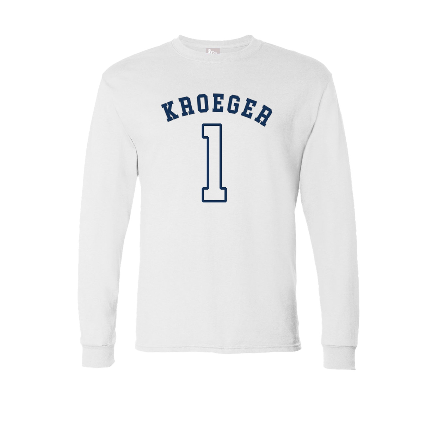 Long Sleeve Tee — Shirsey Arch in White