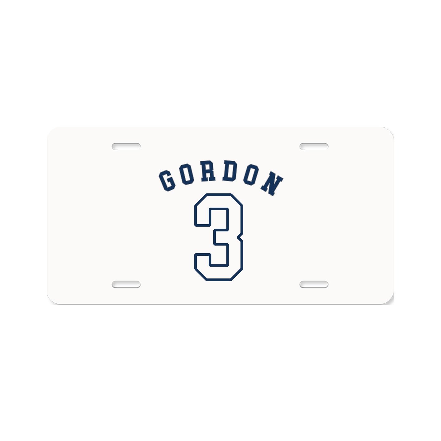 License Plate — Shirsey Arch in Classic