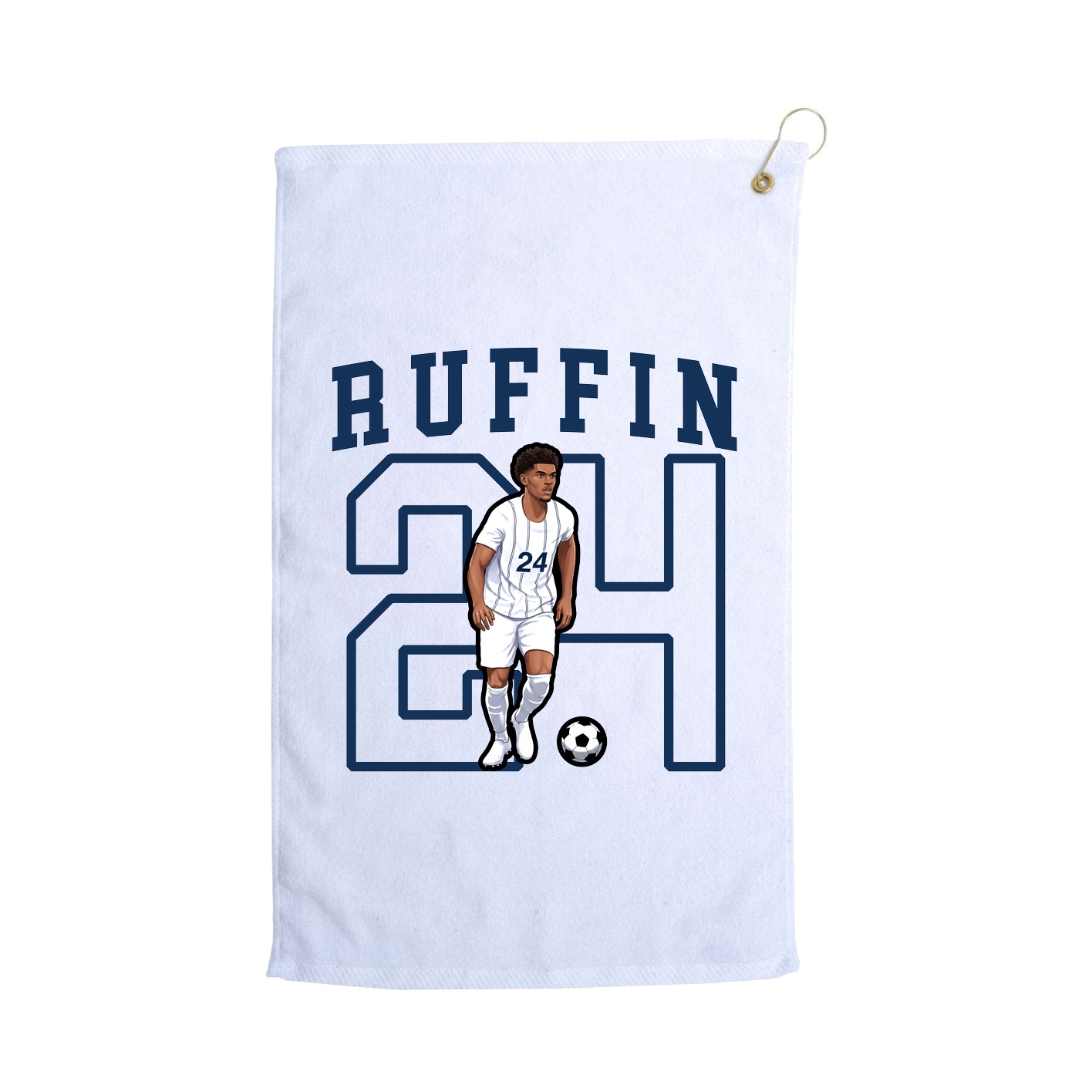 Golf Towel — Shirsey in White