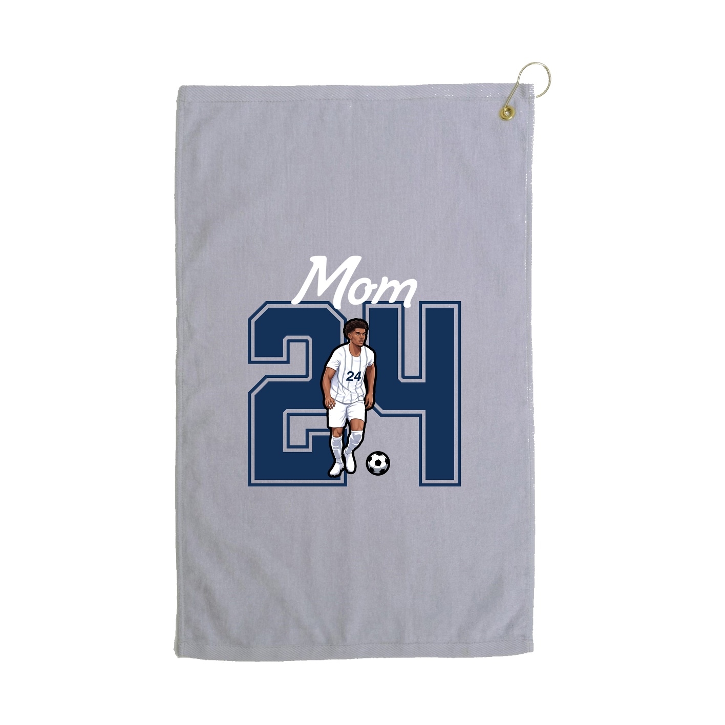Golf Towel — Mothers Day Shirsey in Grey