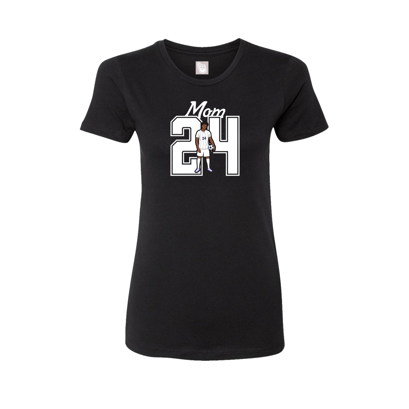 Womens Tee — Mothers Day Shirsey in Black