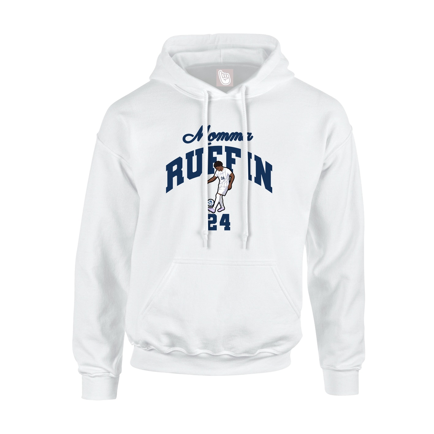 Hoodie — Mothers Day Arch in White