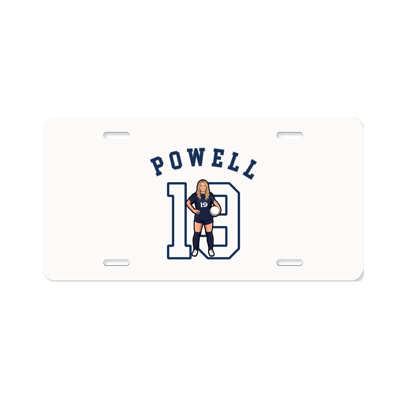 License Plate — Shirsey Arch in Classic