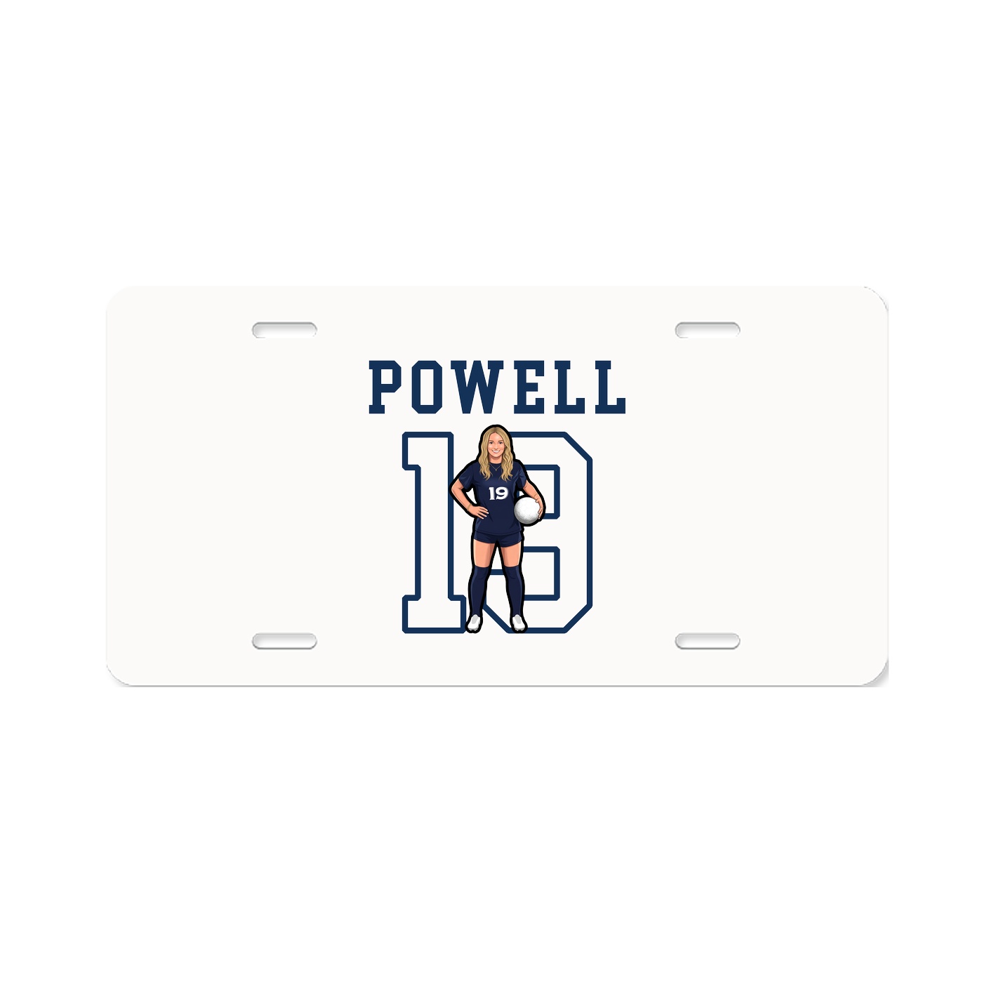 License Plate — Shirsey in Classic
