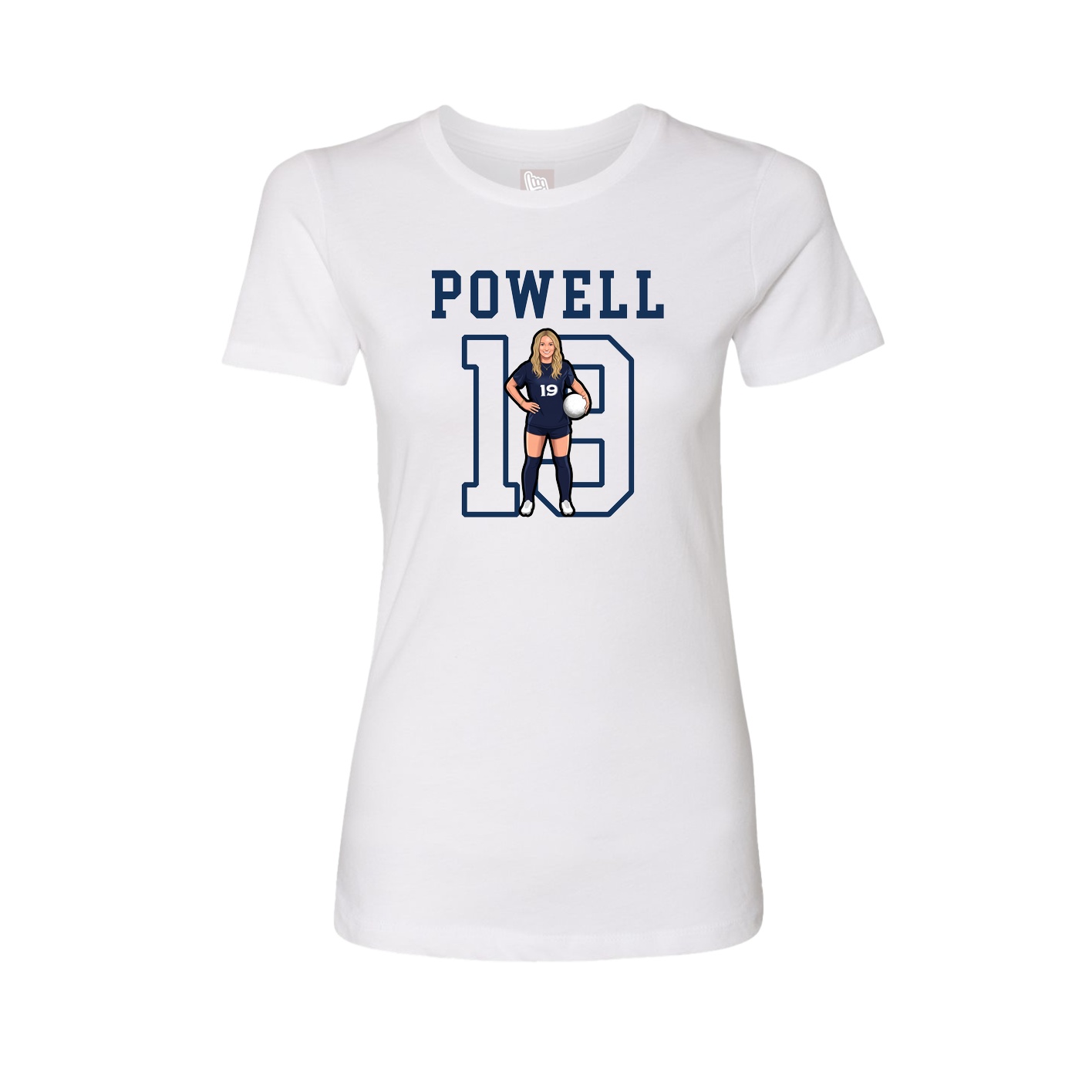 Fitted Women's Tee — Shirsey in White