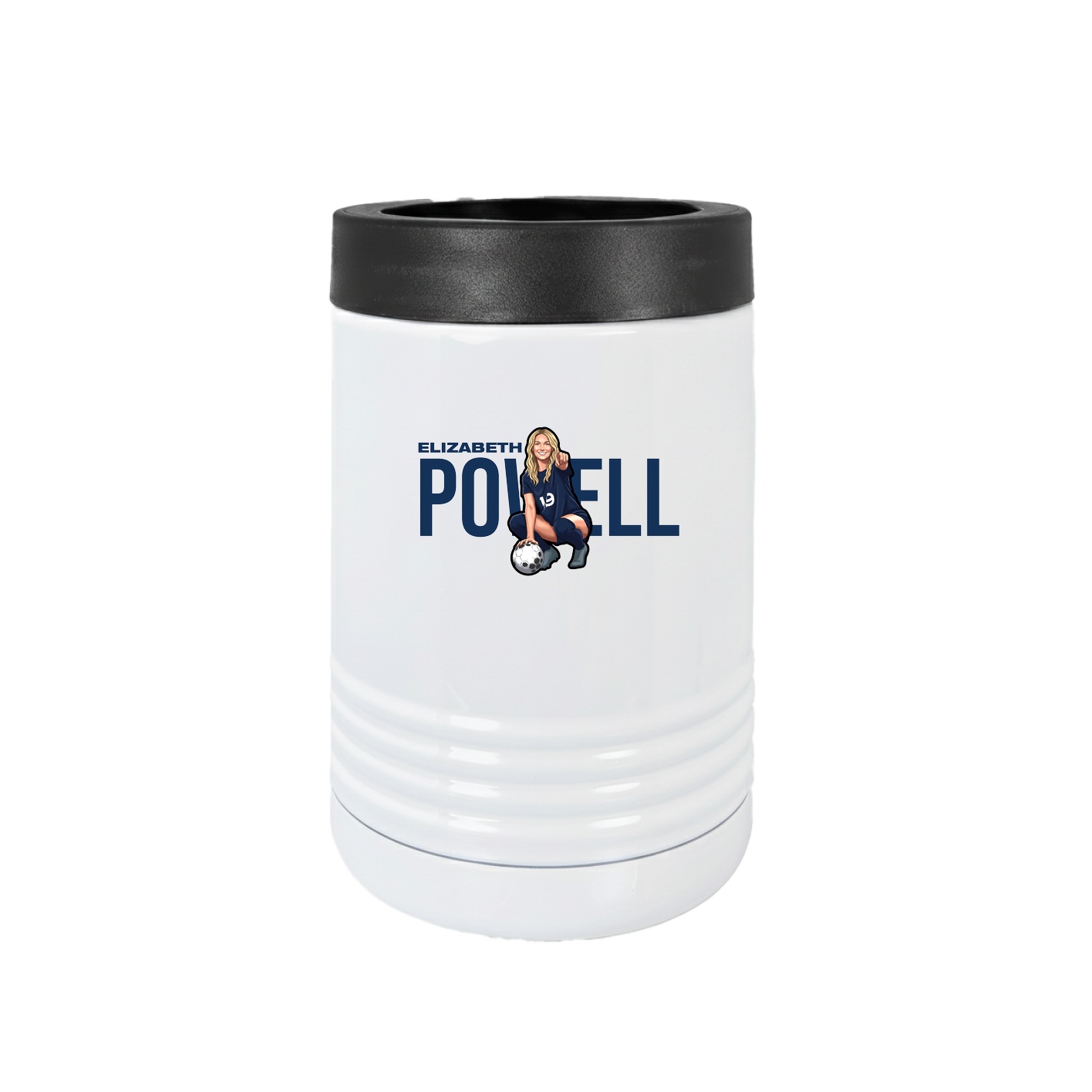 Beverage Holder — Player Name in White