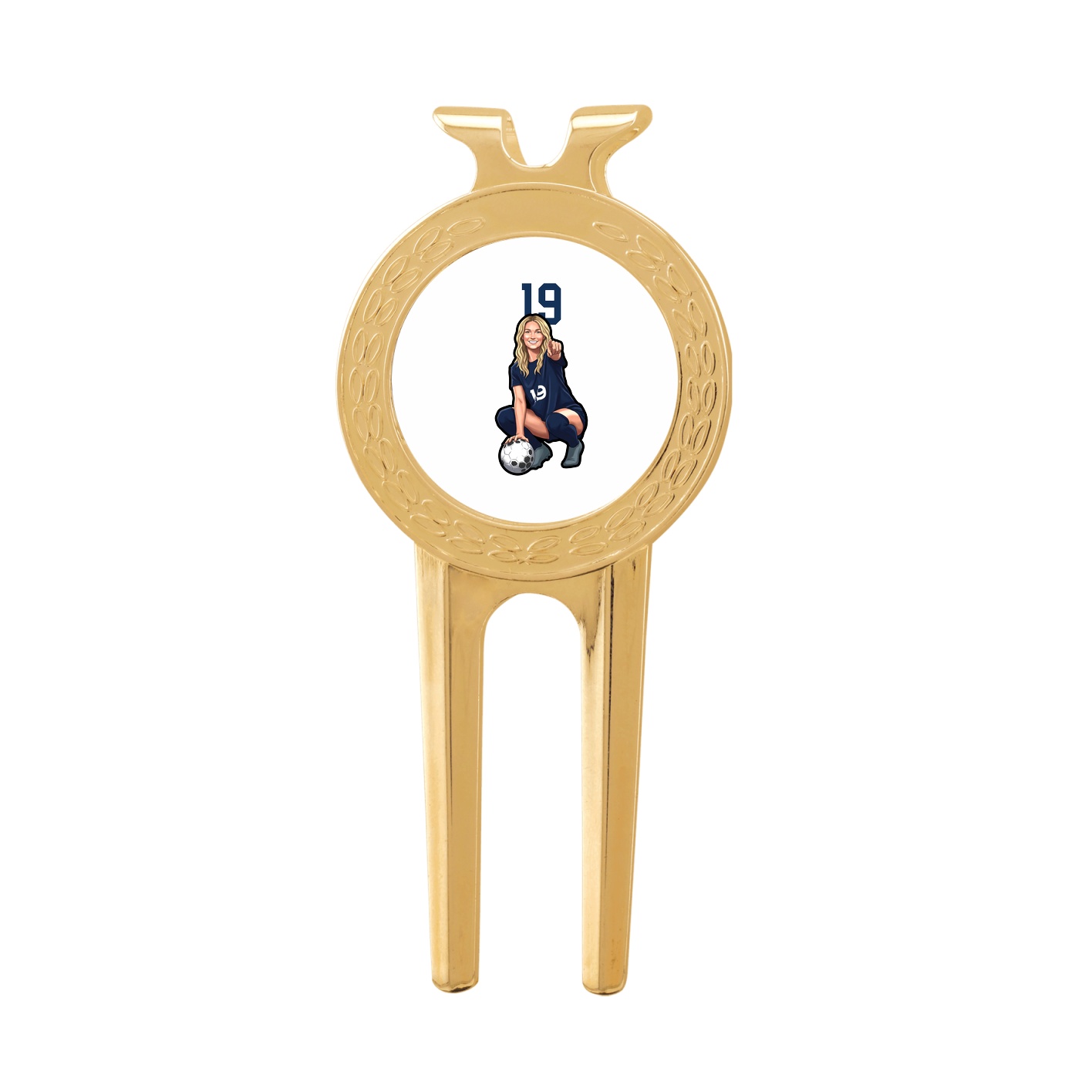 Divot Tool with Ball Marker — Number Top in Classic