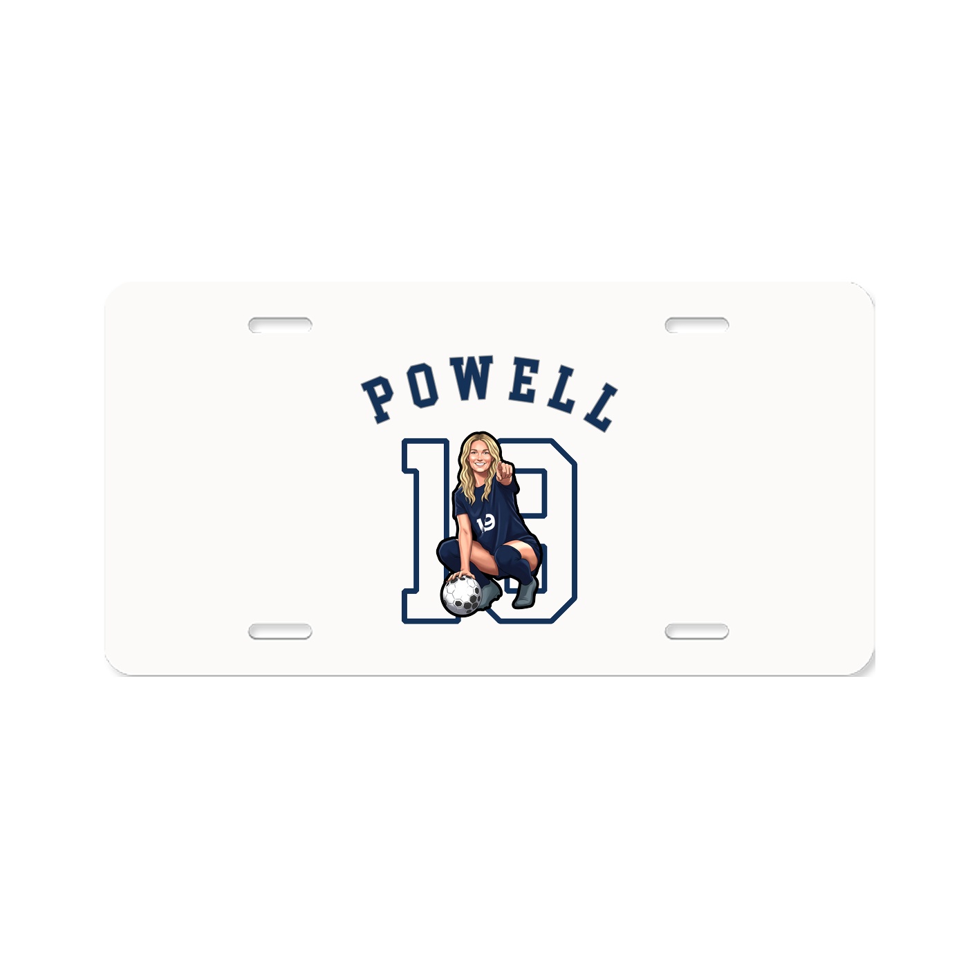 License Plate — Shirsey Arch in Classic