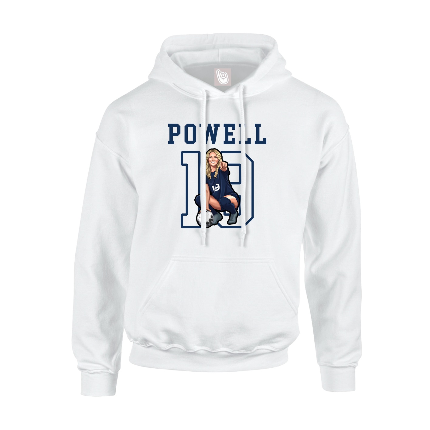 Youth Hoodie — Shirsey in White