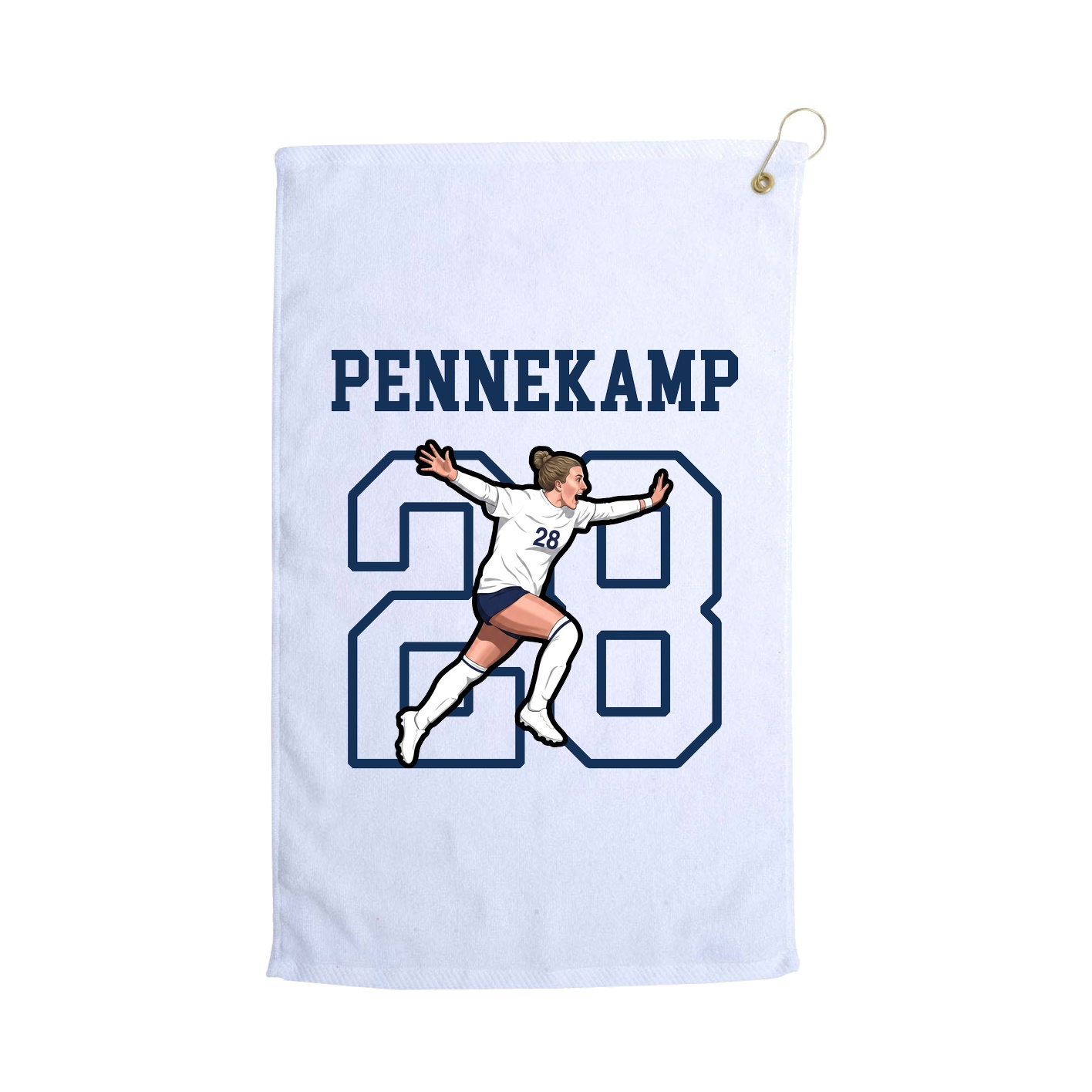 Golf Towel — Shirsey in White