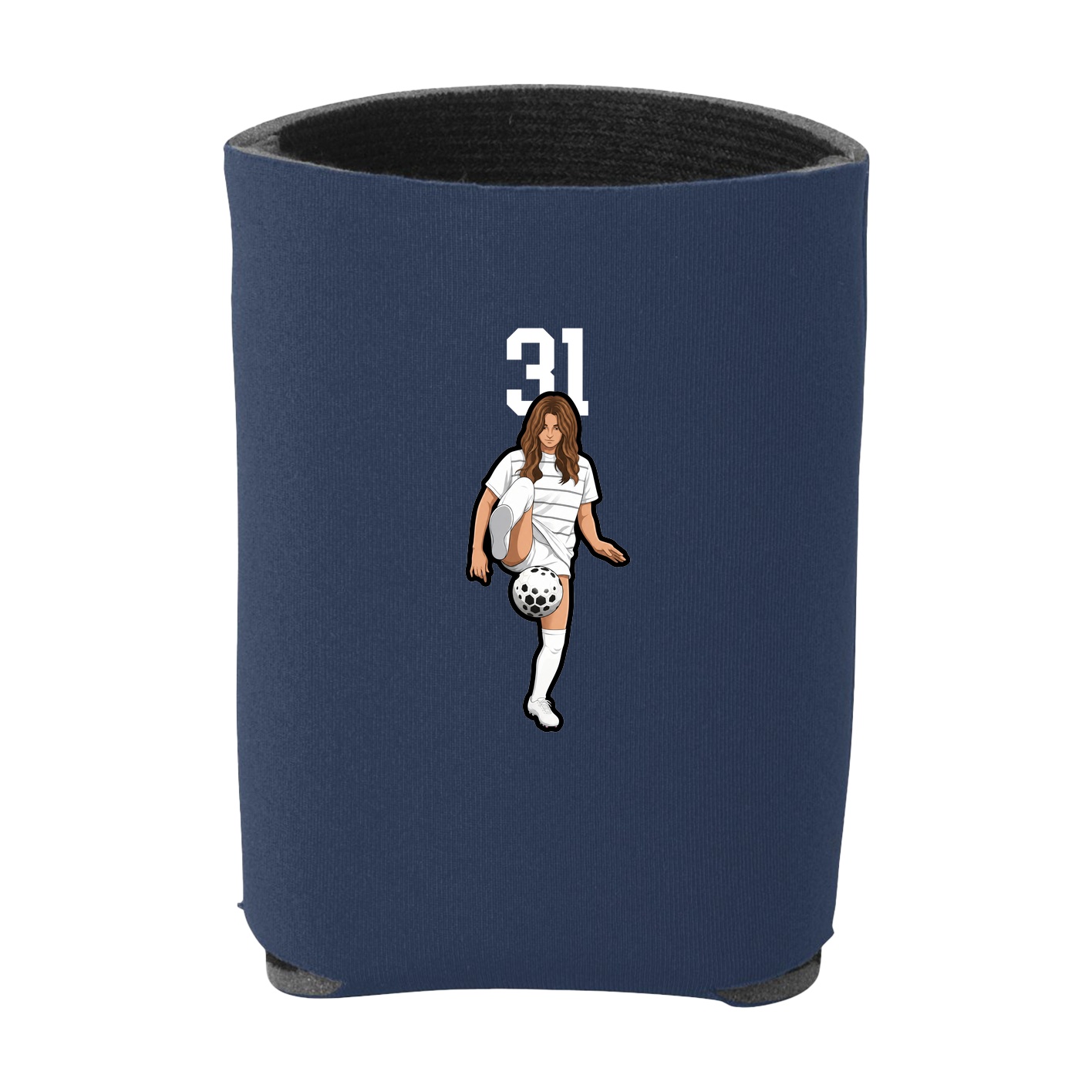 Can Holder — Number Top in Navy
