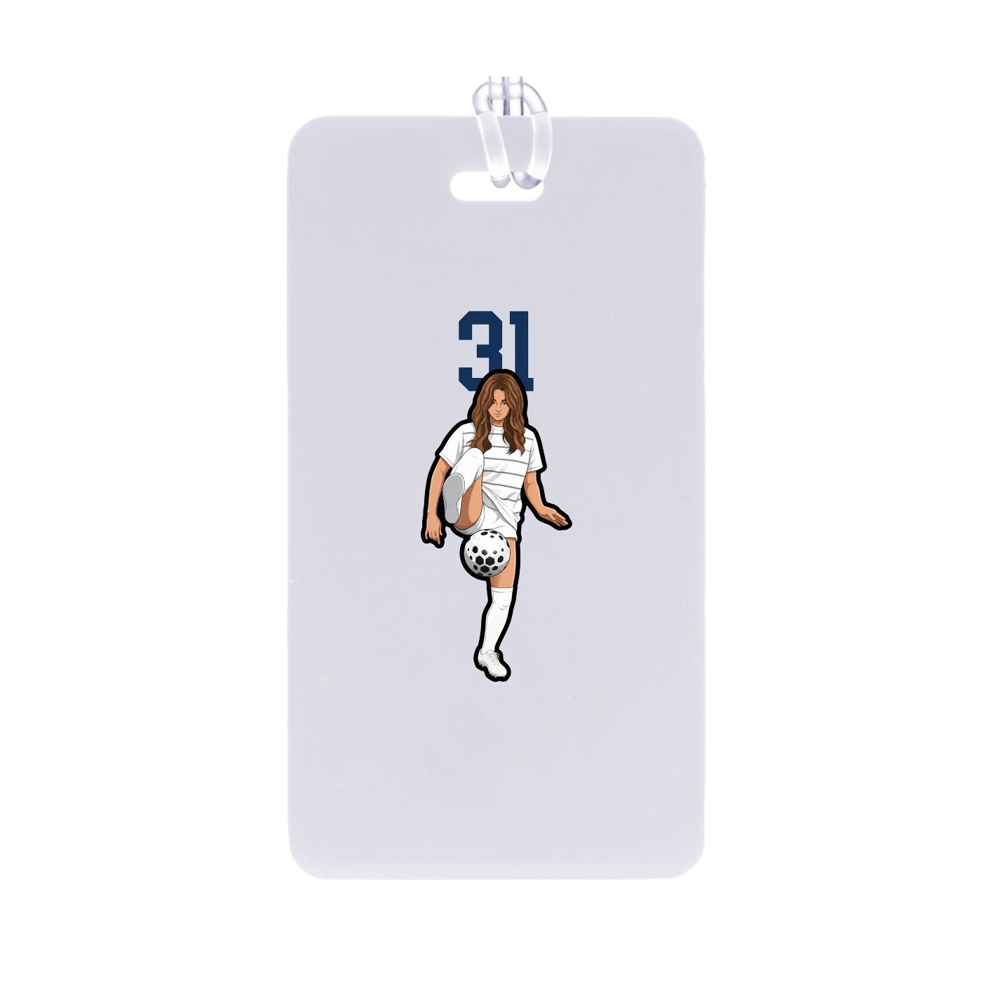 Bag Tag — Number Top in Classic