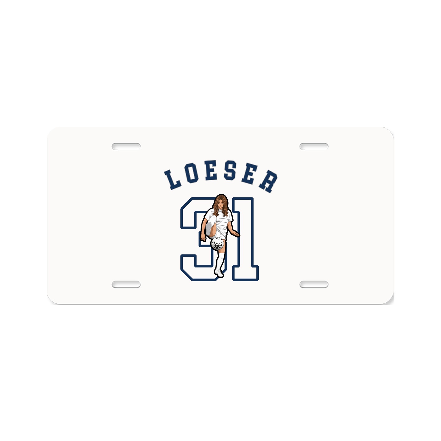 License Plate — Shirsey Arch in Classic