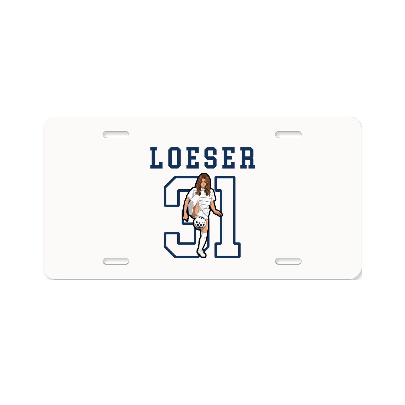 License Plate — Shirsey in Classic