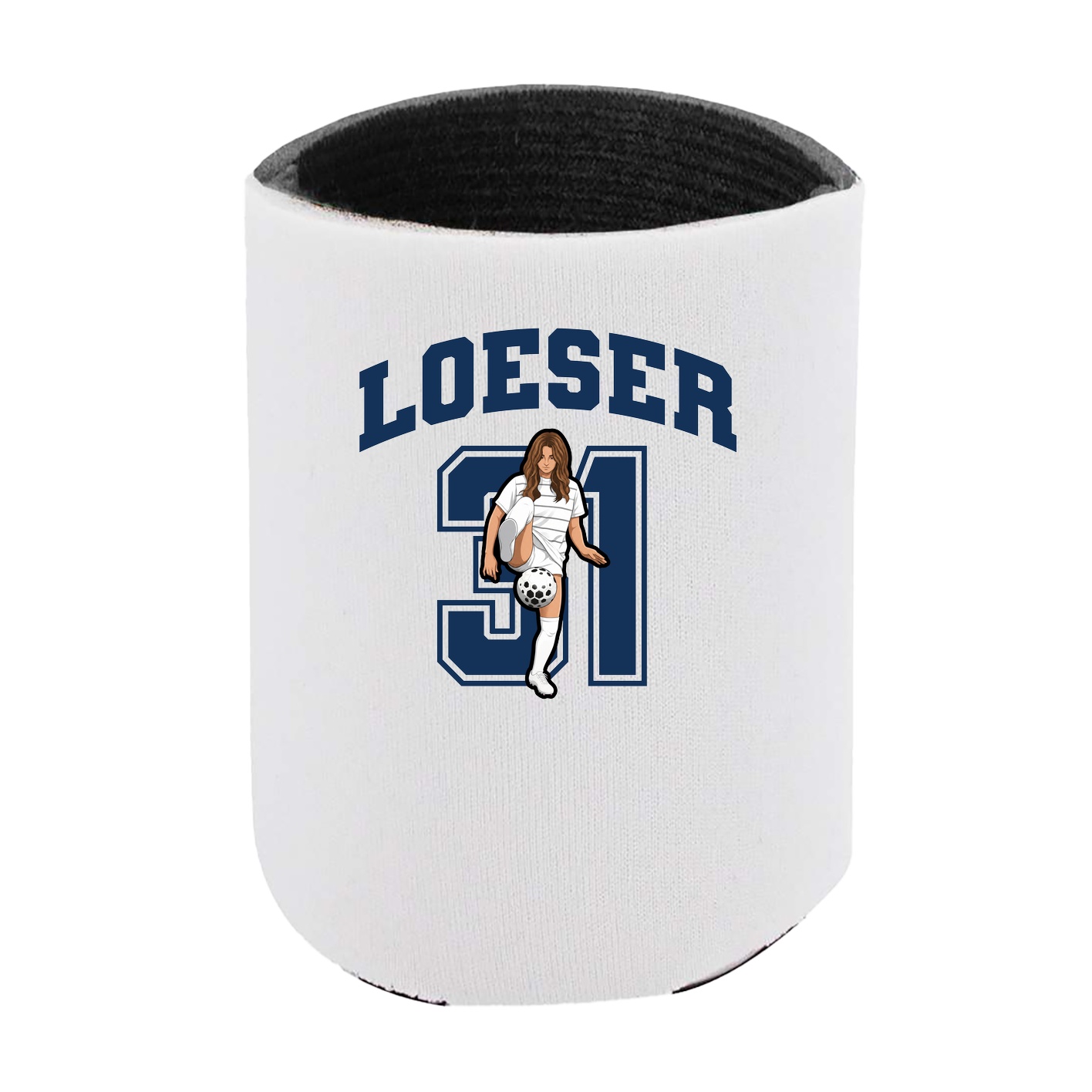 Can Holder — Number in White