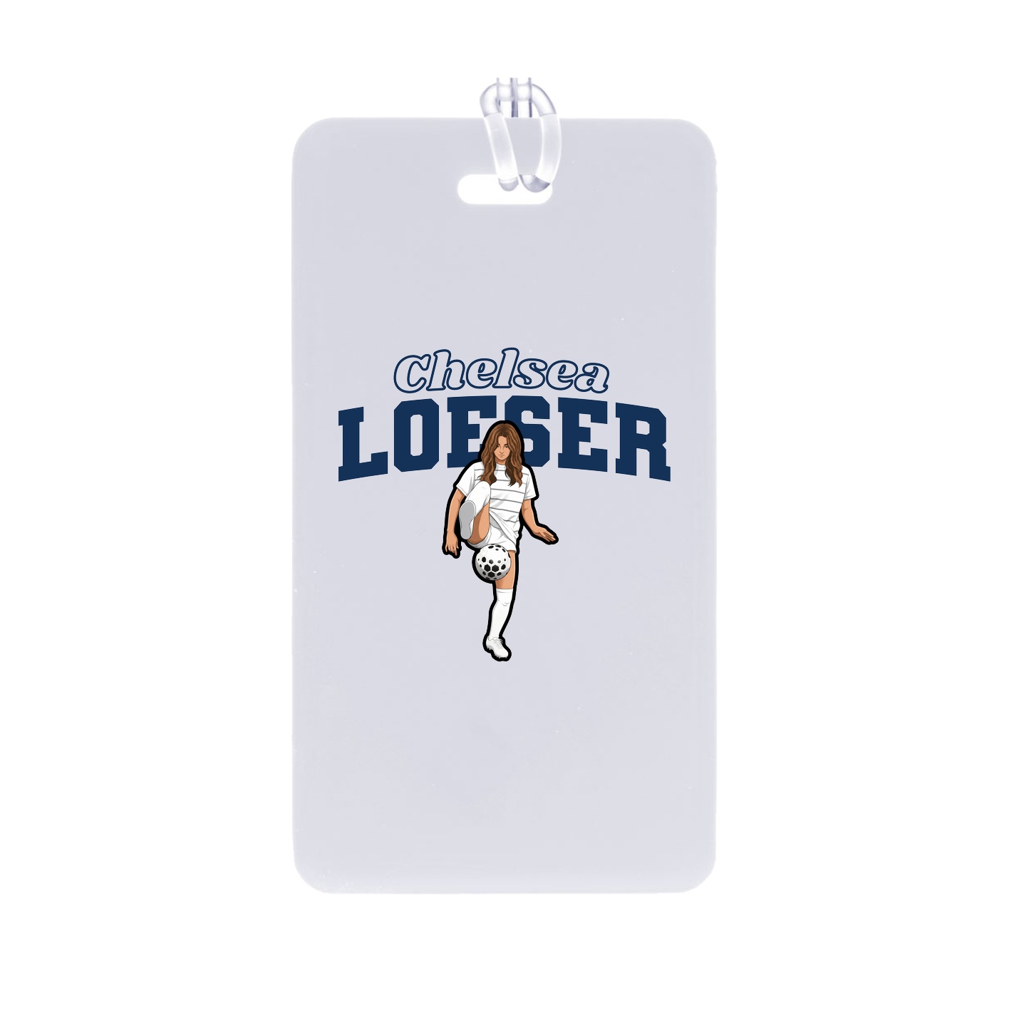 Bag Tag — Name Arch in Classic