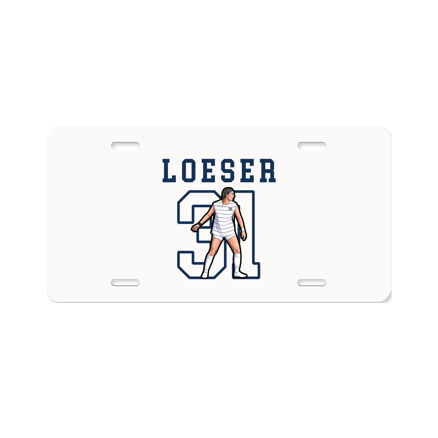 License Plate — Shirsey in Classic
