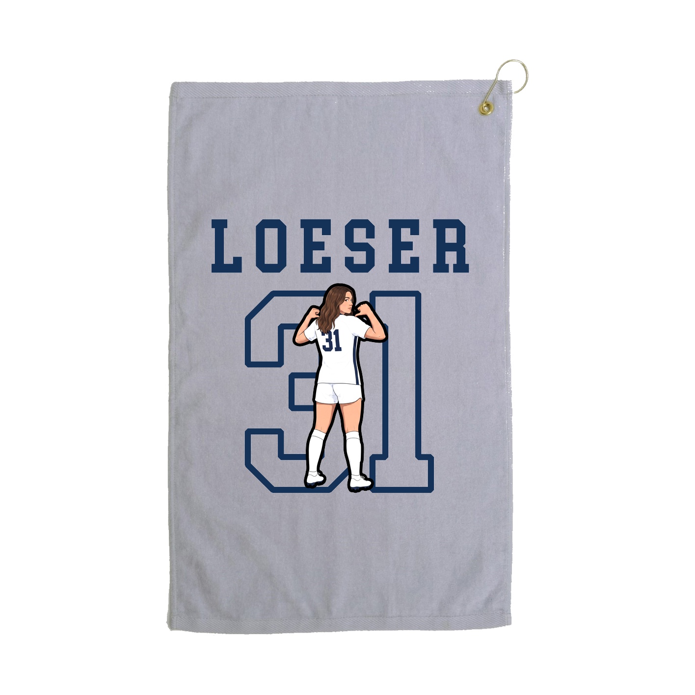 Golf Towel — Shirsey in Grey
