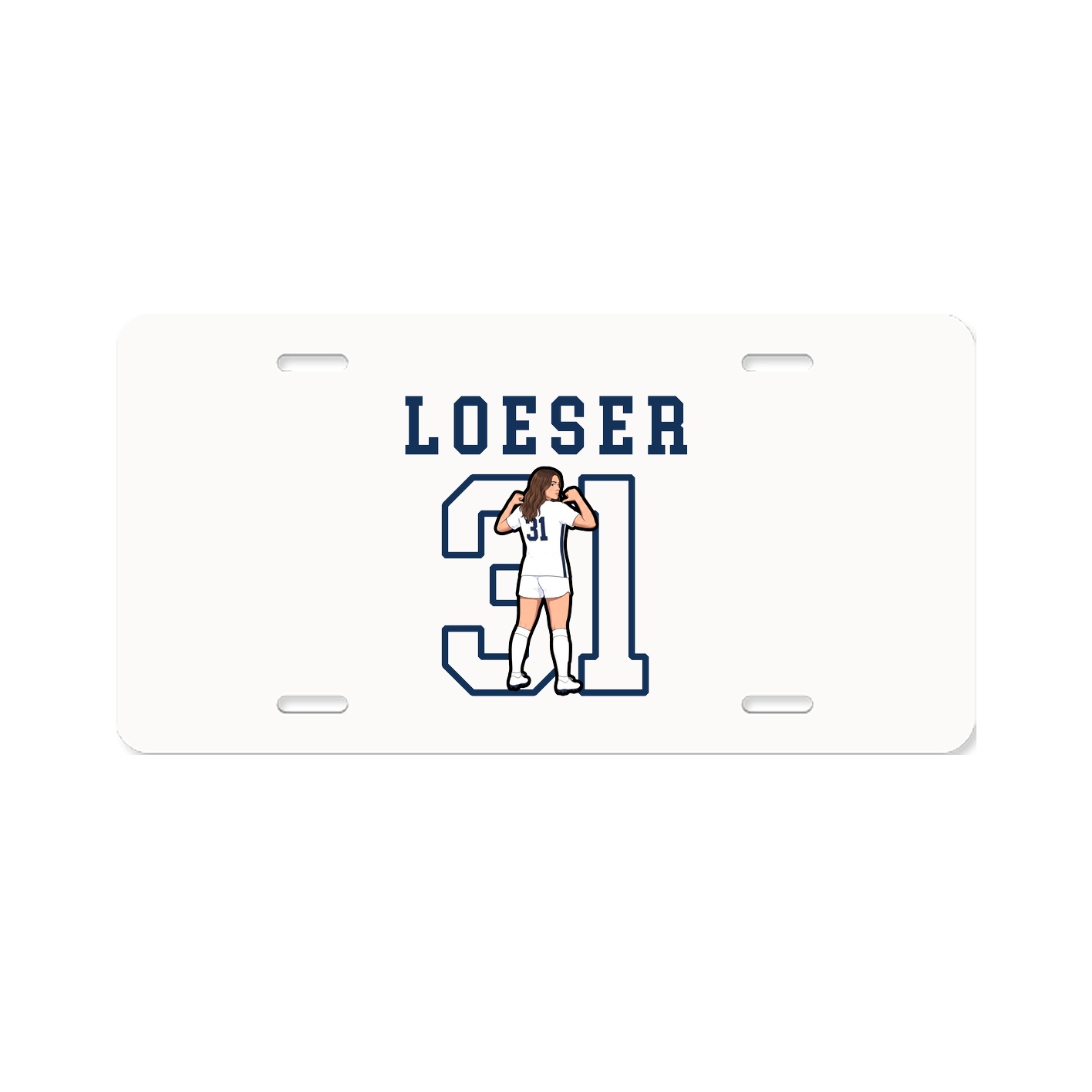 License Plate — Shirsey in Classic