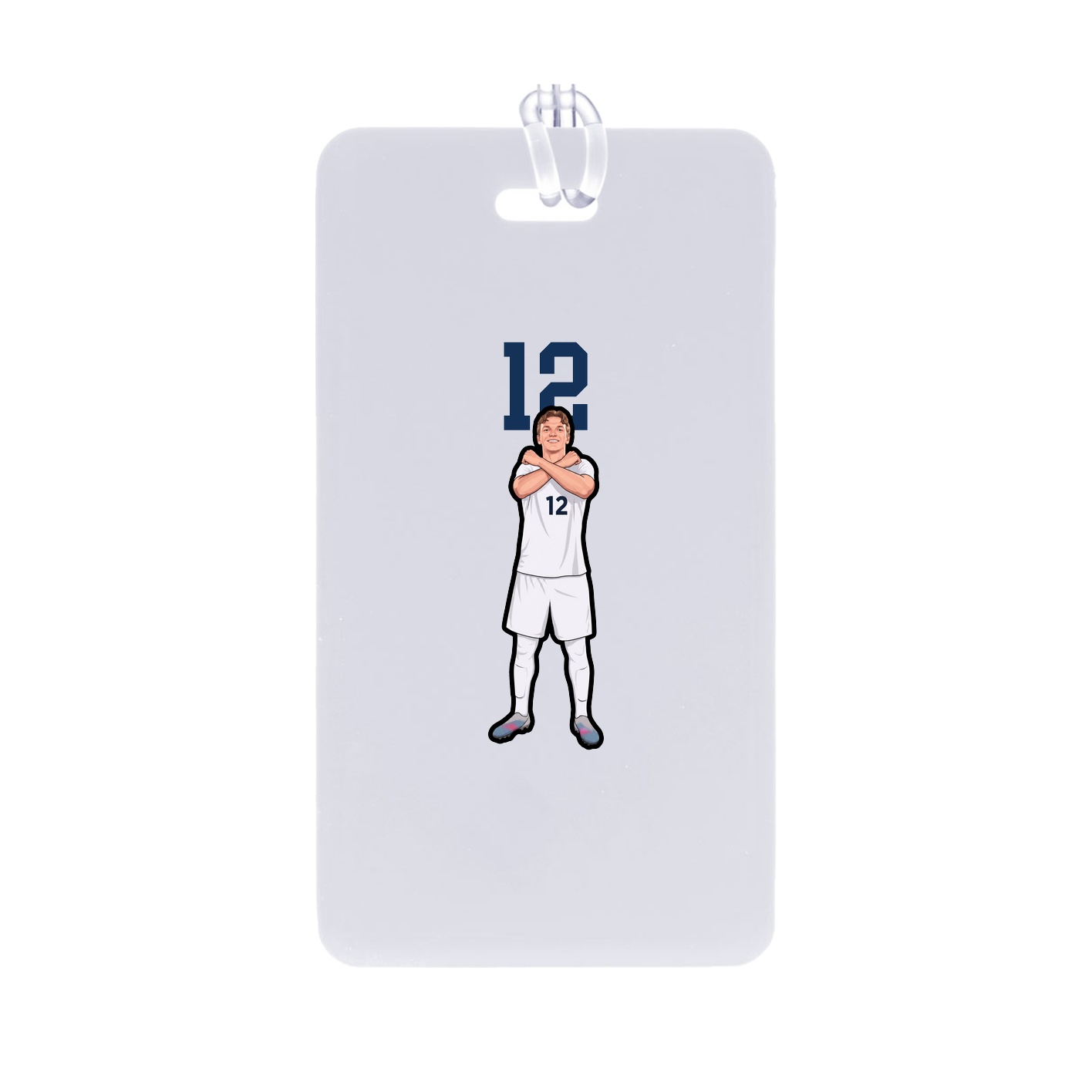 Bag Tag — Number Top in Classic