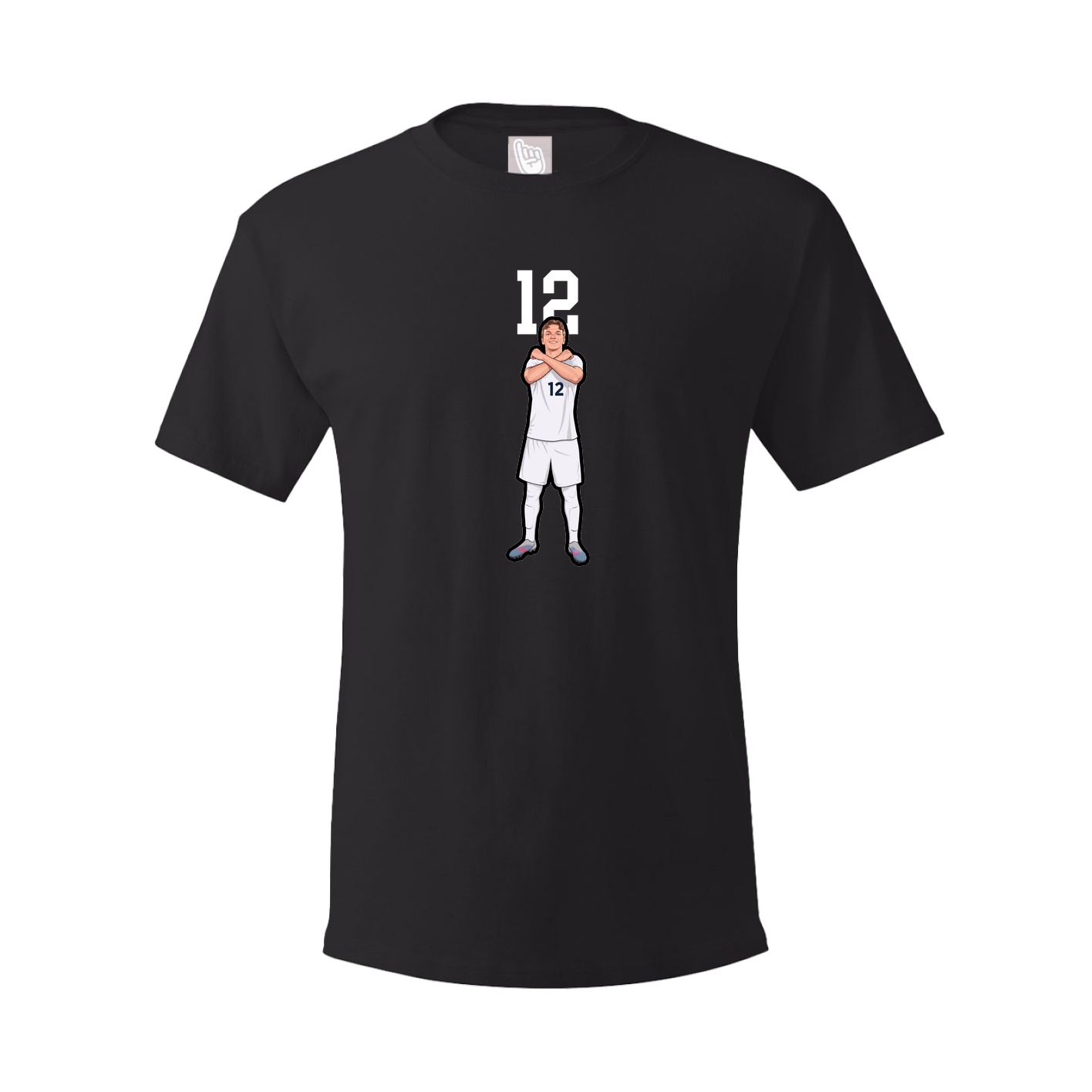 Tee — Number Top in Black