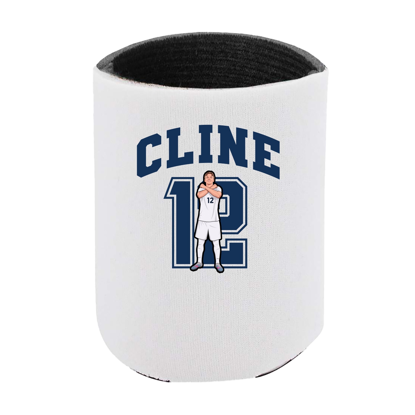 Can Holder — Number in White