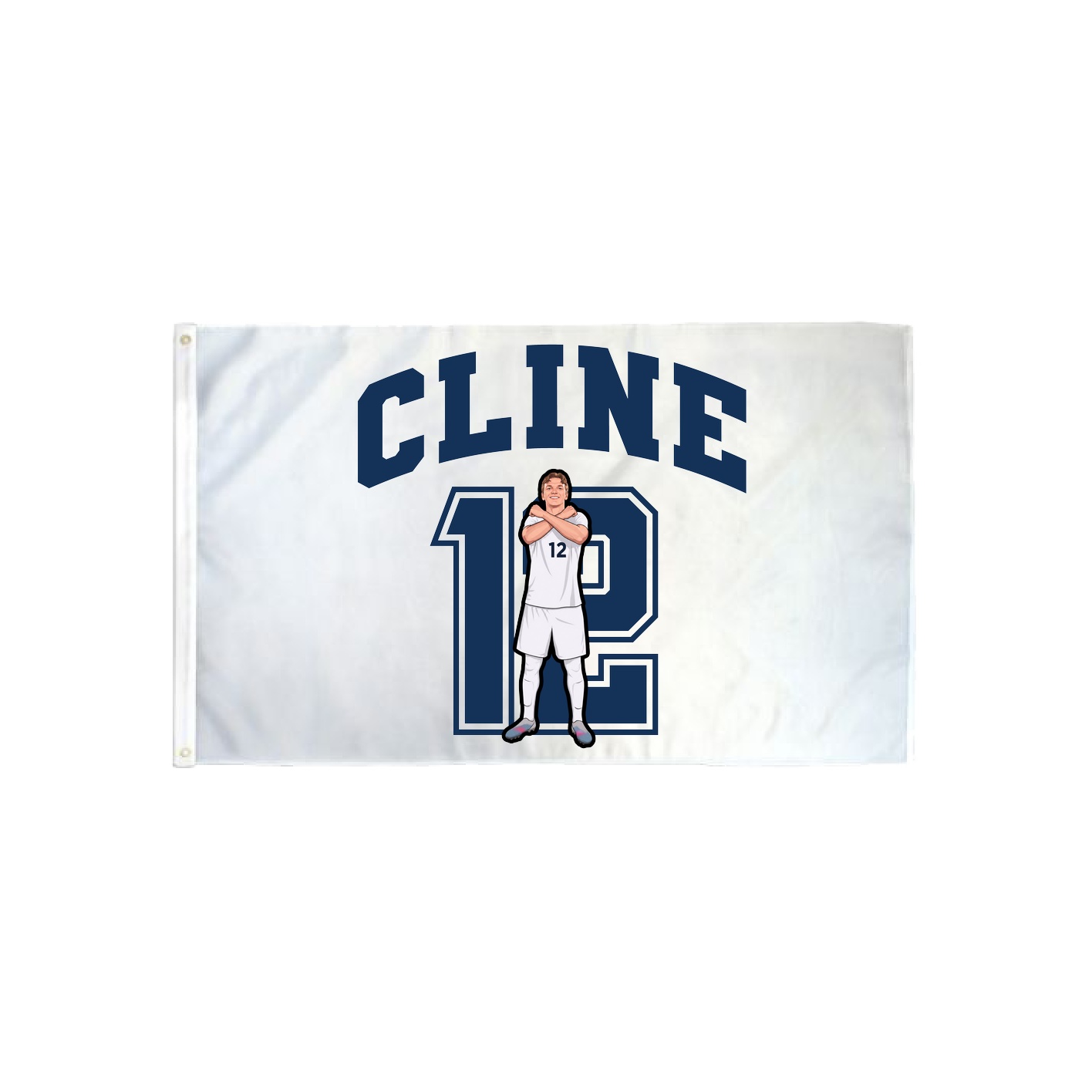 3x5 Flag — Number in Classic
