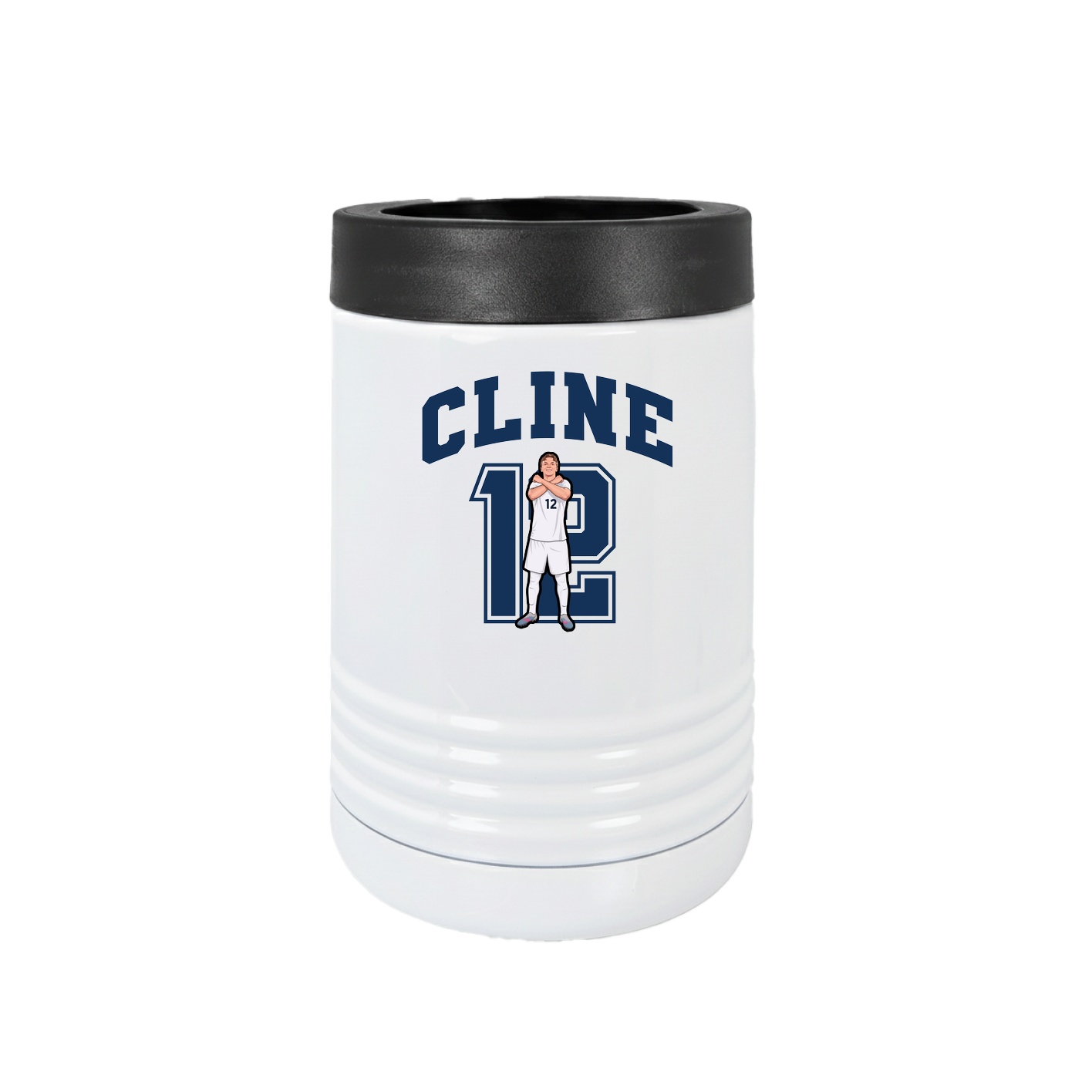 Beverage Holder — Number in White
