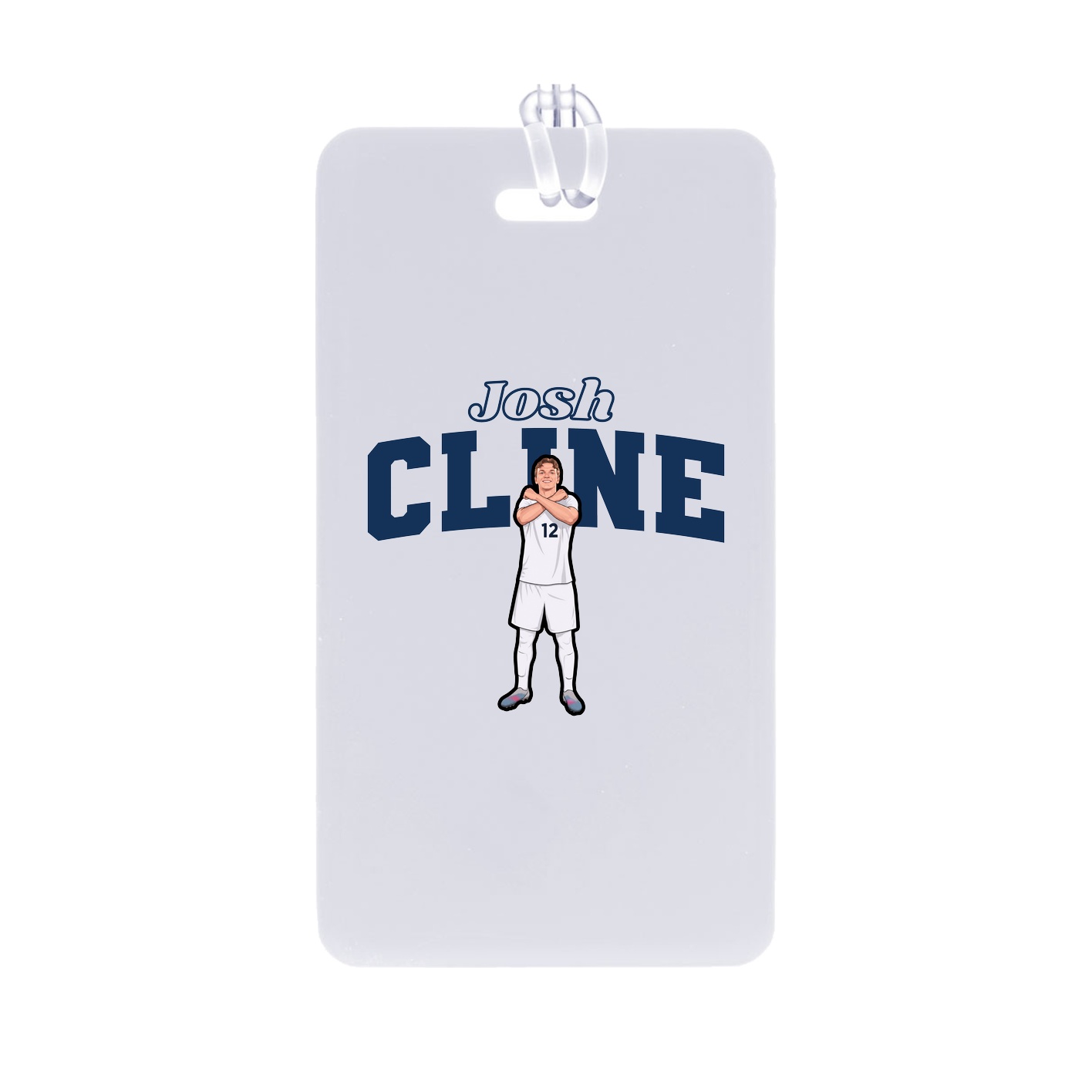 Bag Tag — Name Arch in Classic