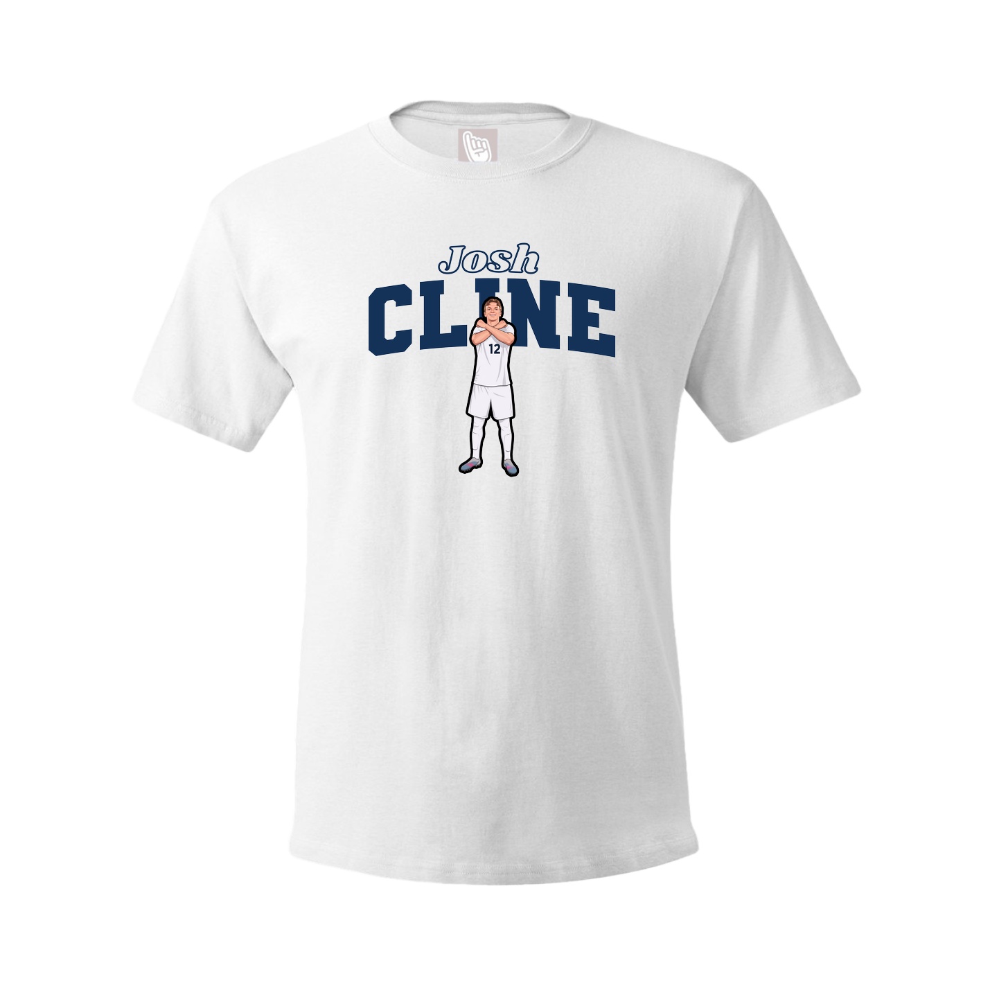 Tee — Name Arch in White