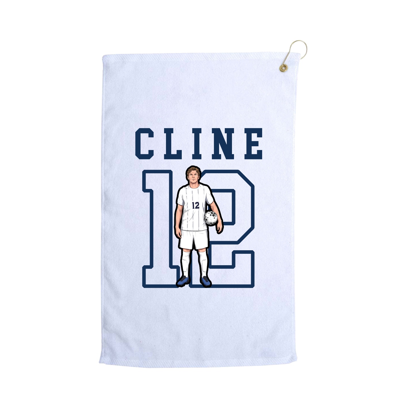 Golf Towel — Shirsey in White