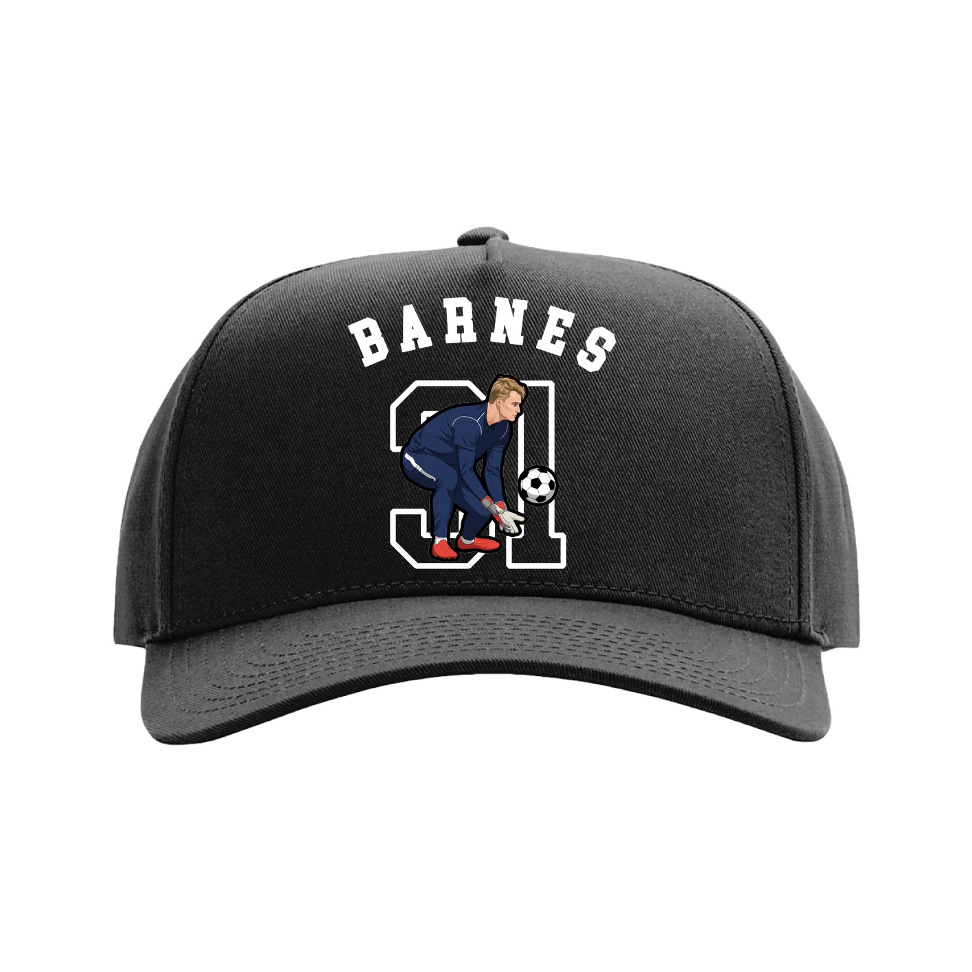 Full Fabric Five-Panel Champ Cap