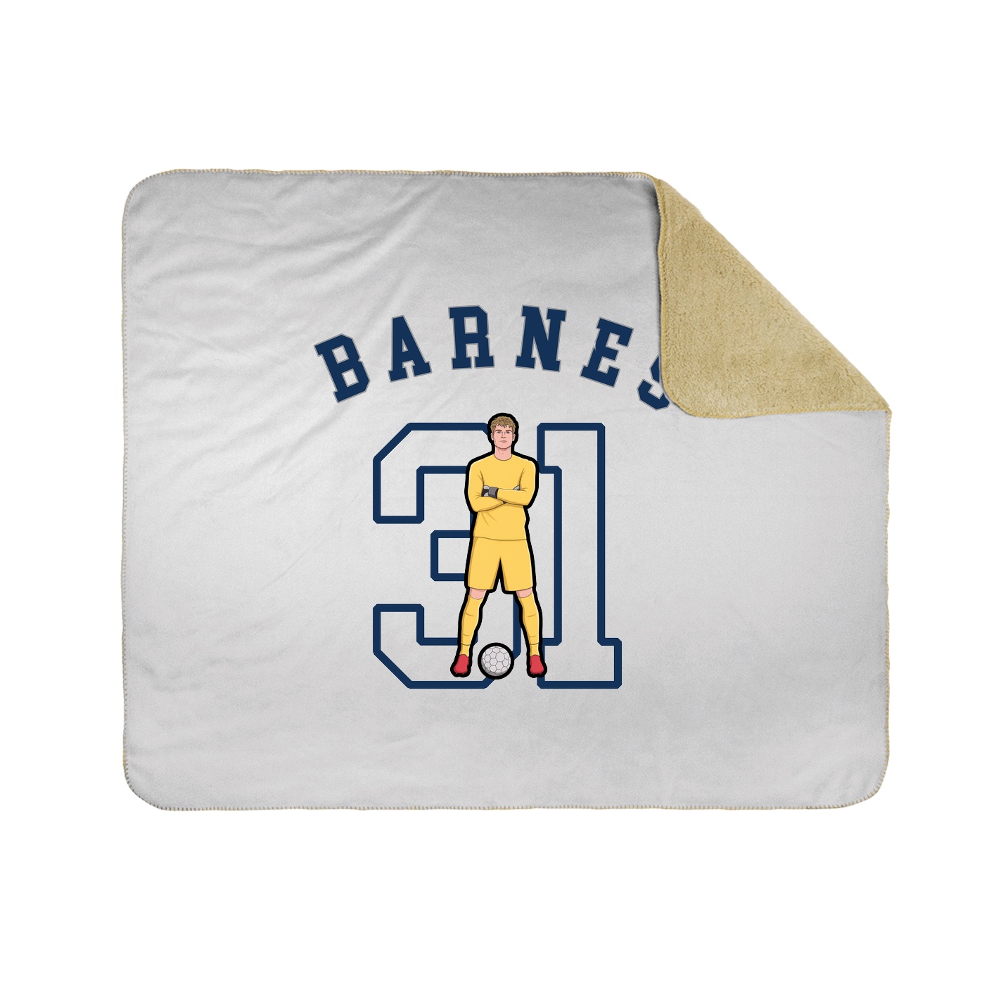 Throw Blanket — Shirsey Arch in White