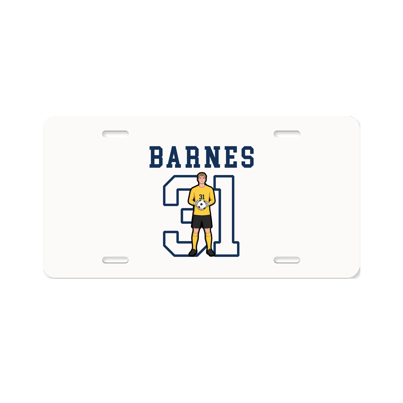 License Plate — Shirsey in Classic
