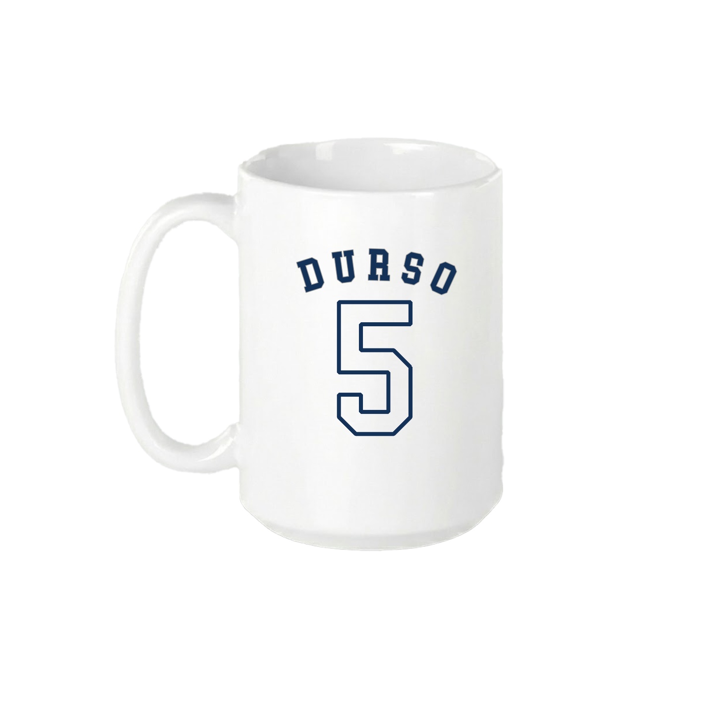 15oz Coffee Mug — Shirsey Arch in White