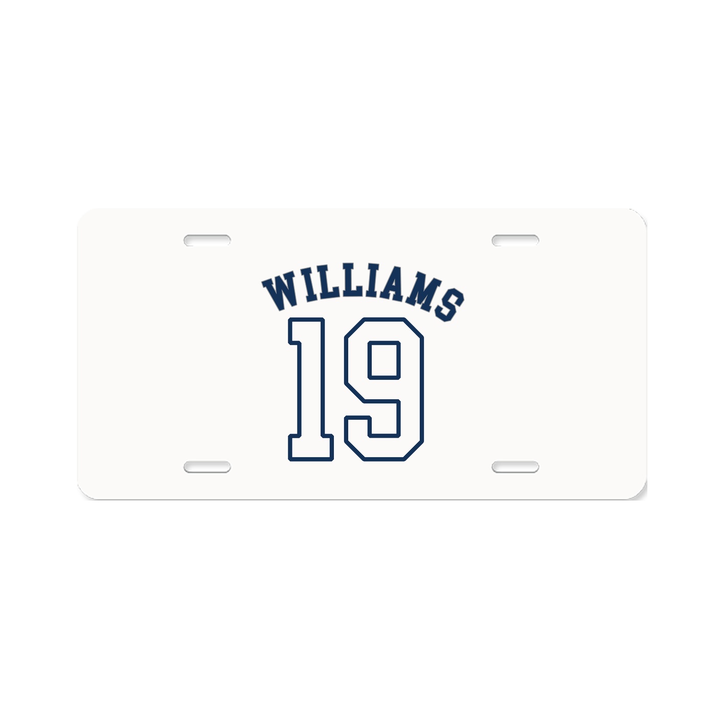 License Plate — Shirsey Arch in Classic